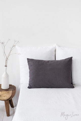 Pillow case - Charcoal grey