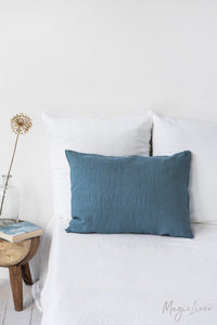 Pillow case - Grey/blue
